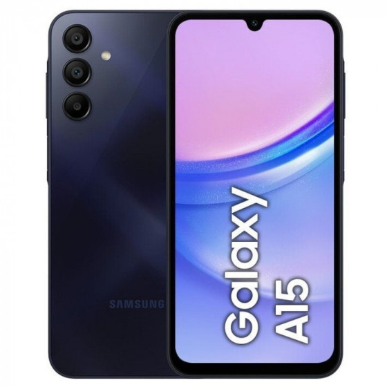 Smartphone samsung galaxy a15 lte 4gb/ 128gb/ 6.5'/ negro azul