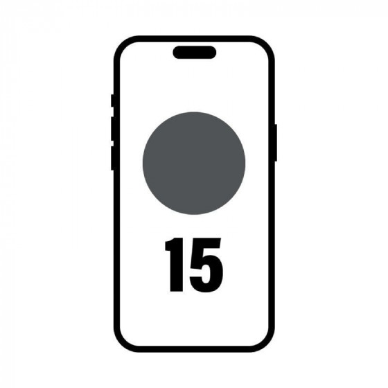 Smartphone apple iphone 15 128gb/ 6.1'/ 5g/ negro